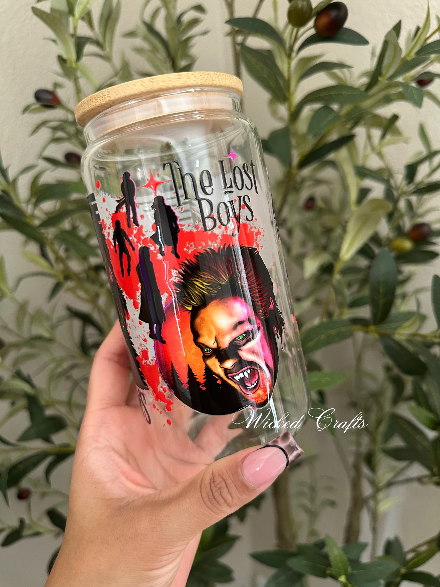 Vampires Glass Tumbler
