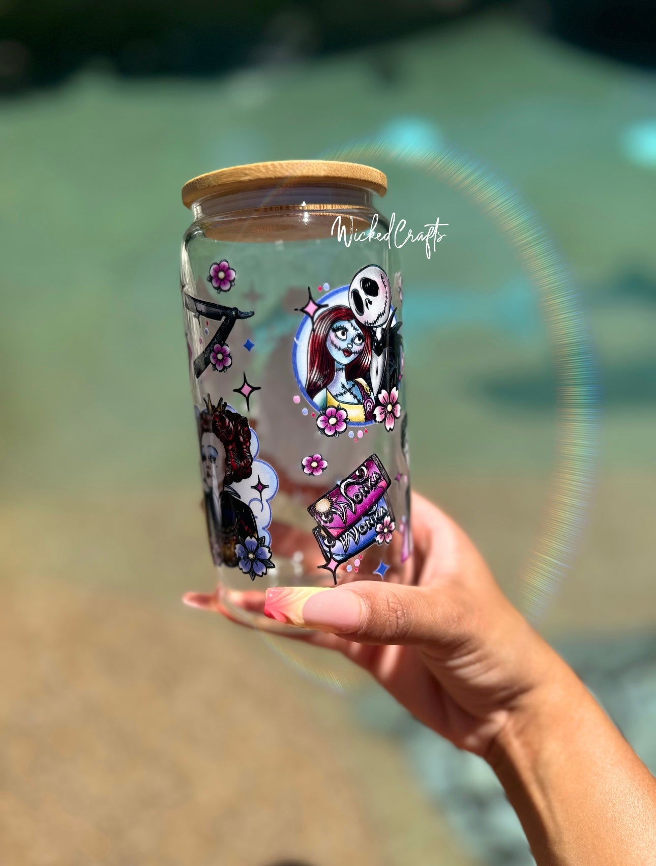 Burt Horror Glass Tumbler