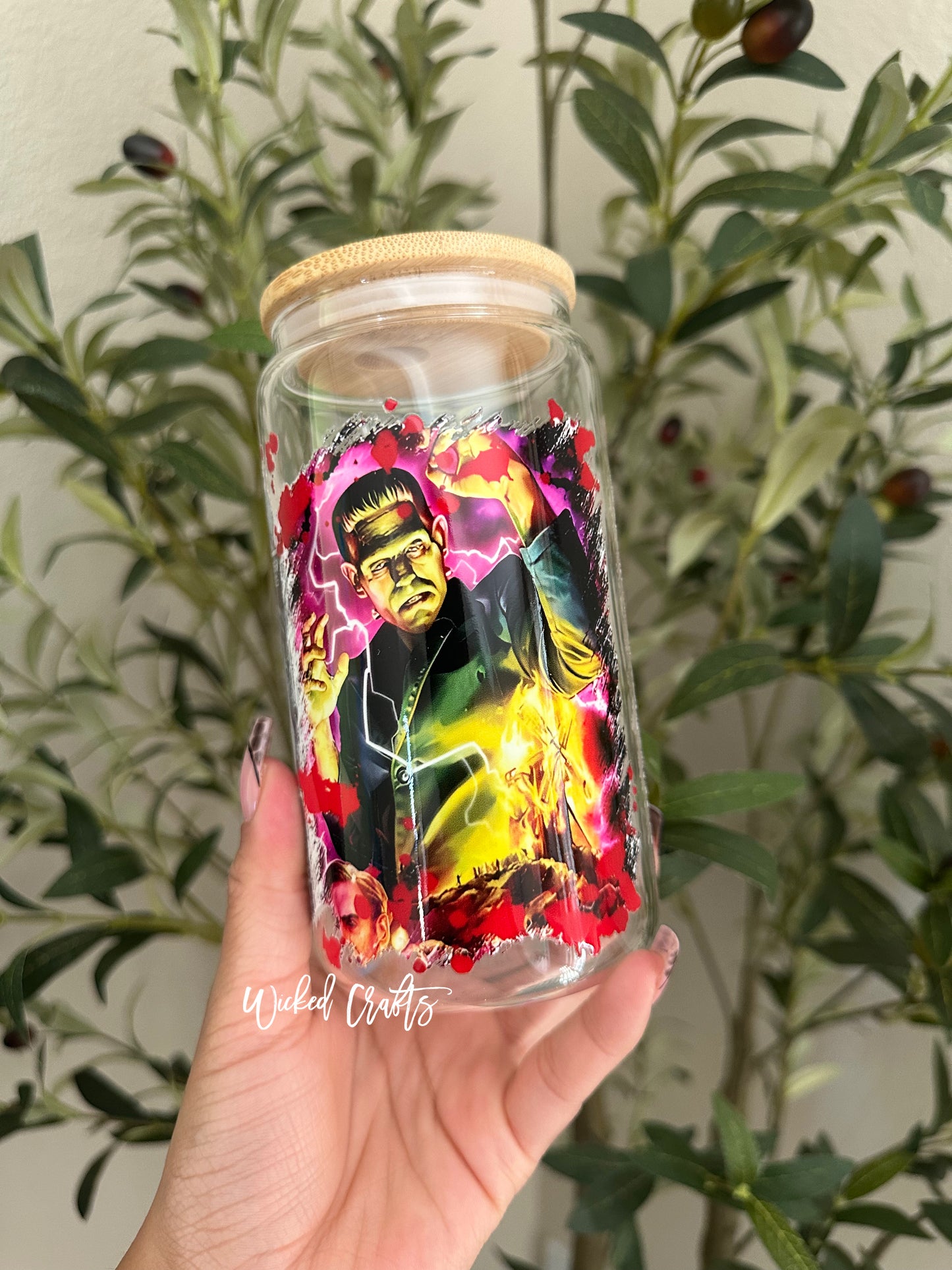 The Monster Times Glass Tumbler