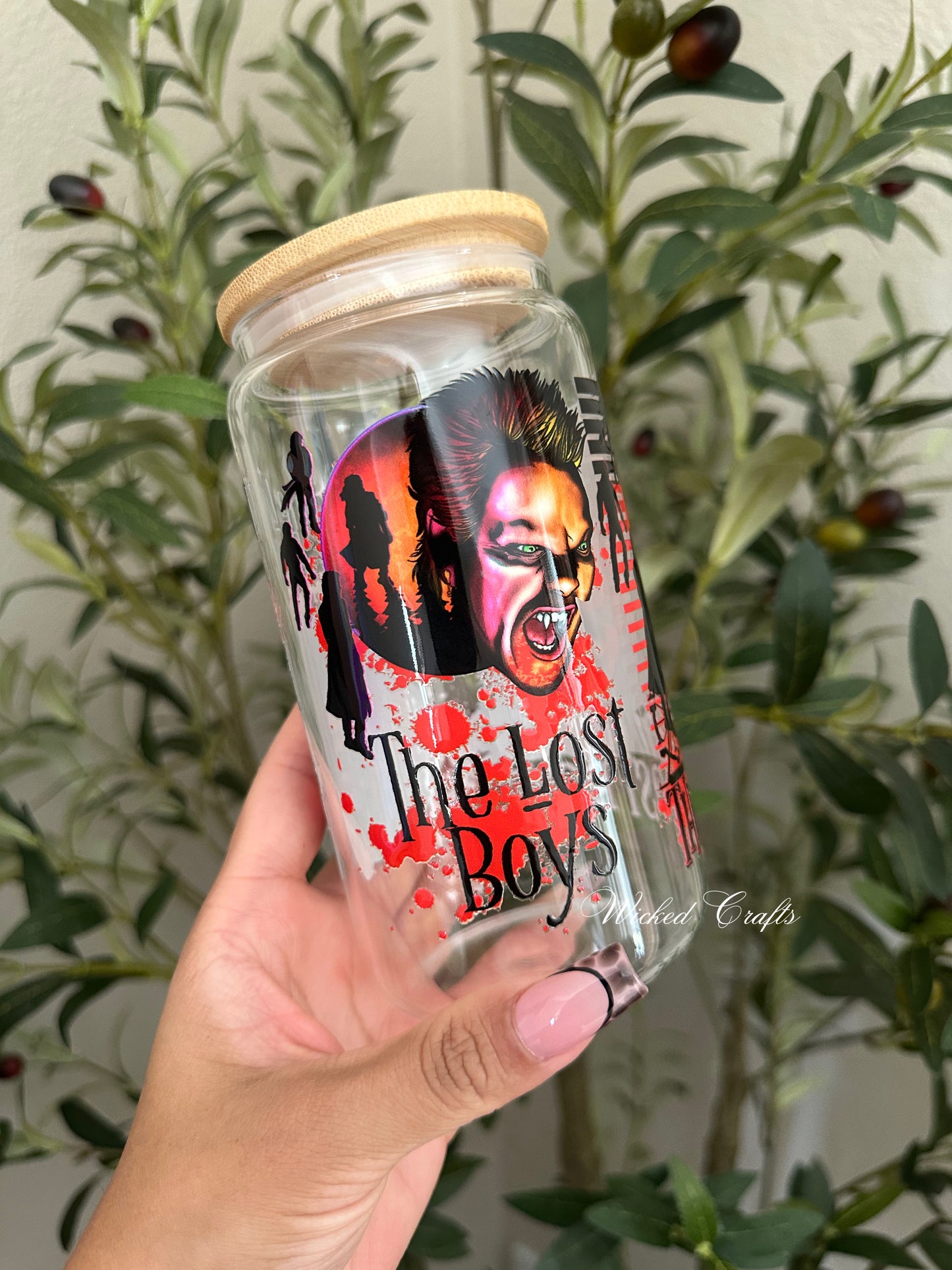 Vampires Glass Tumbler