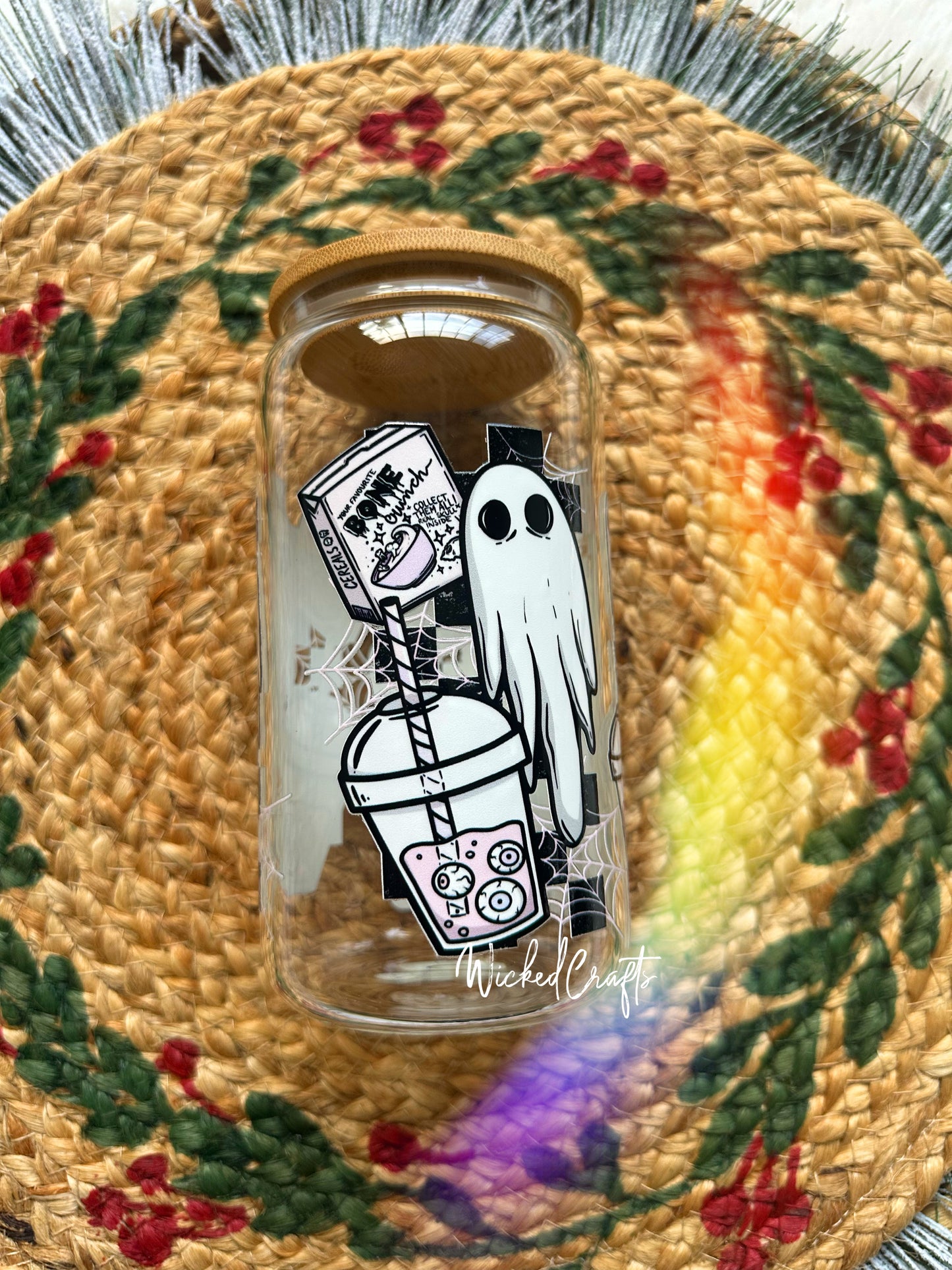 House of Horror Clown Glass