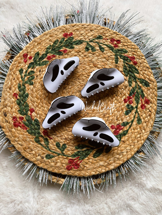 Scream Hair Clips