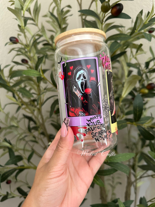 Scream Glass Tumbler