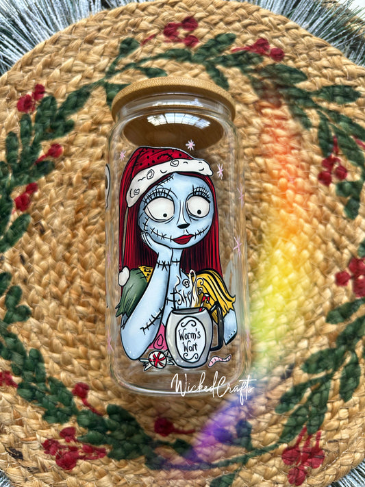 Sally Christmas Glass