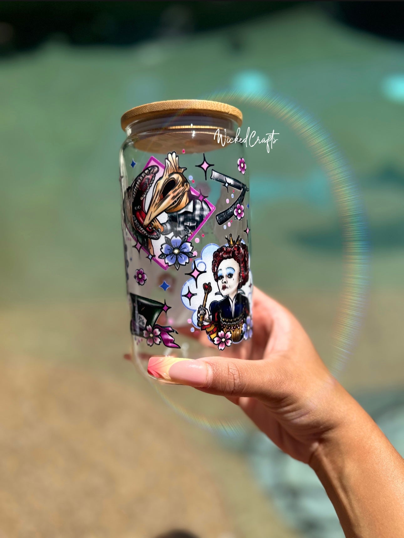 Burt Horror Glass Tumbler