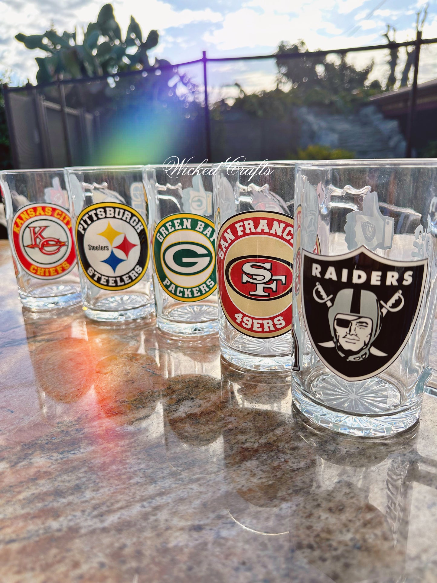 Football Beer Mugs