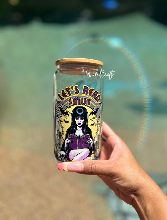 Let’s Read Smut Glass Tumbler