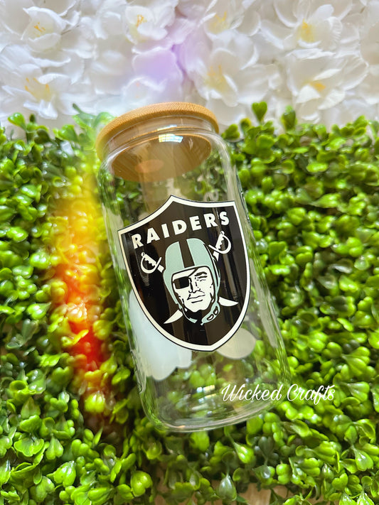 Raiders Glass Cup