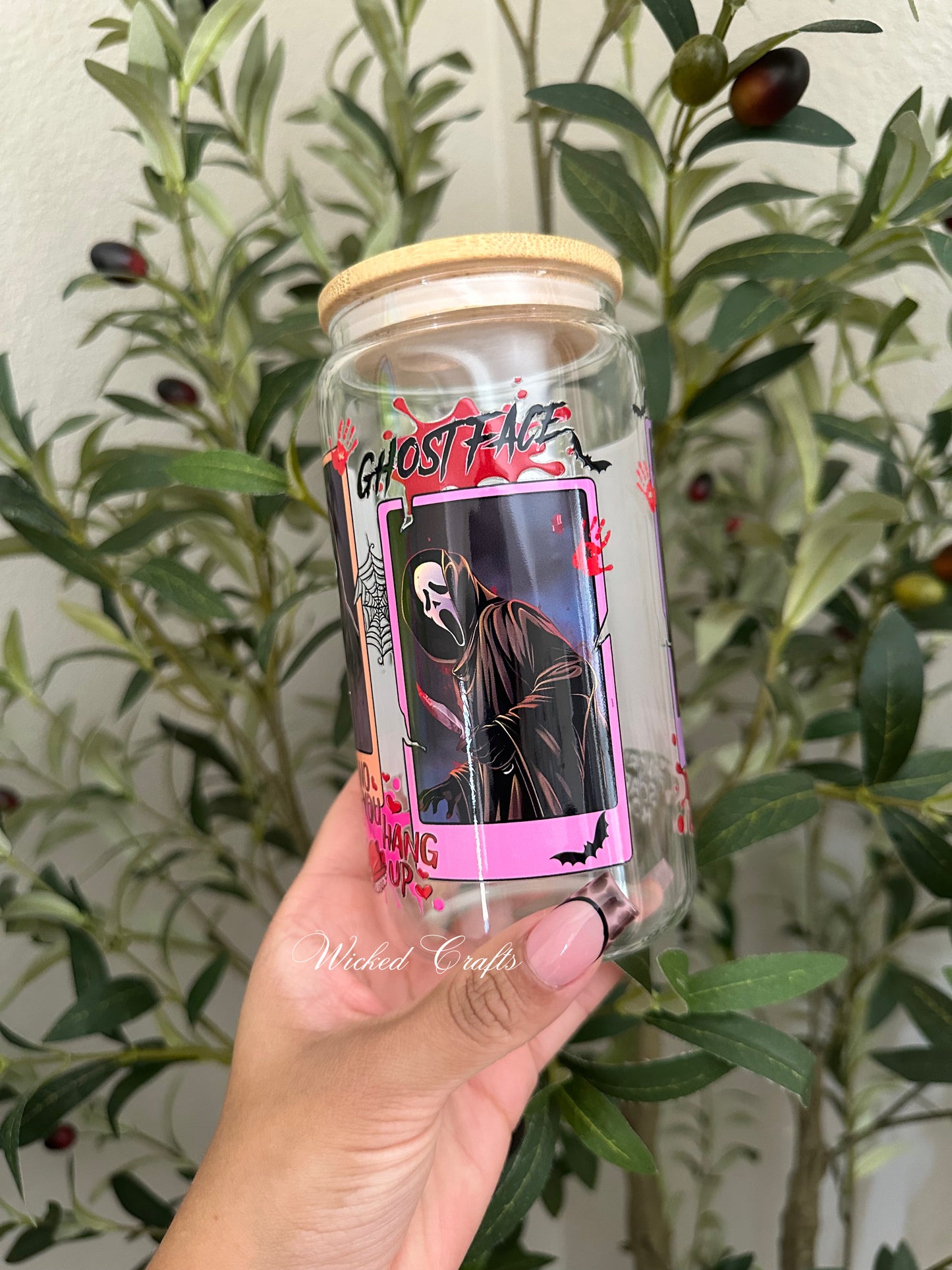 Scream Glass Tumbler