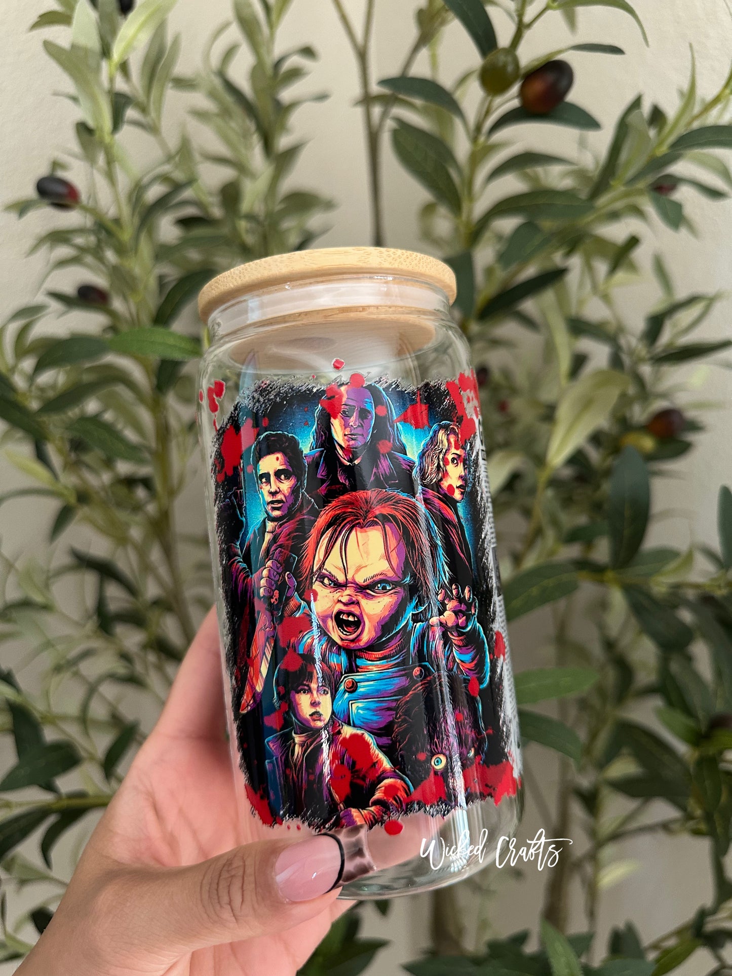 Chucky Glass Tumbler