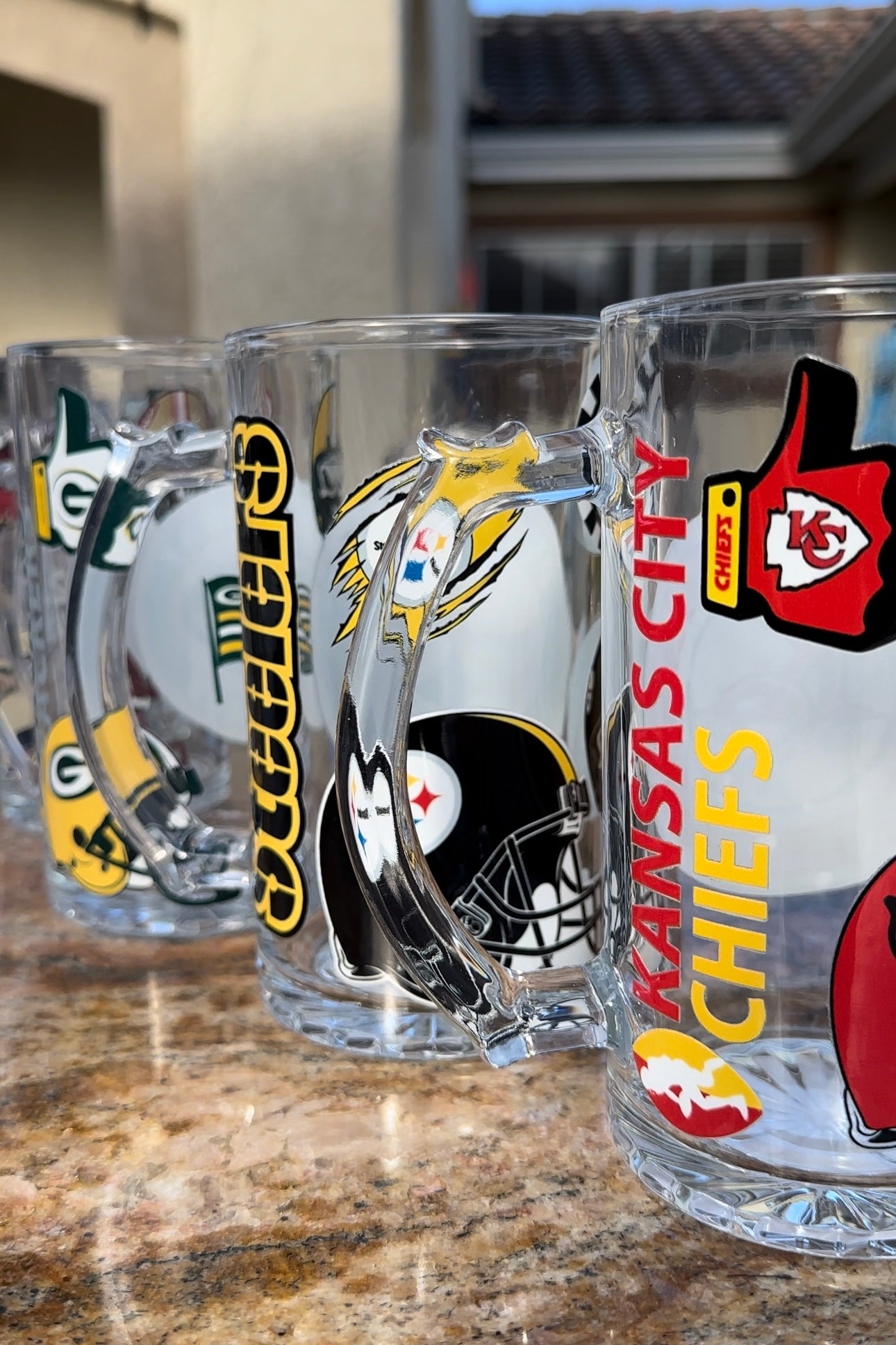 Football Beer Mugs