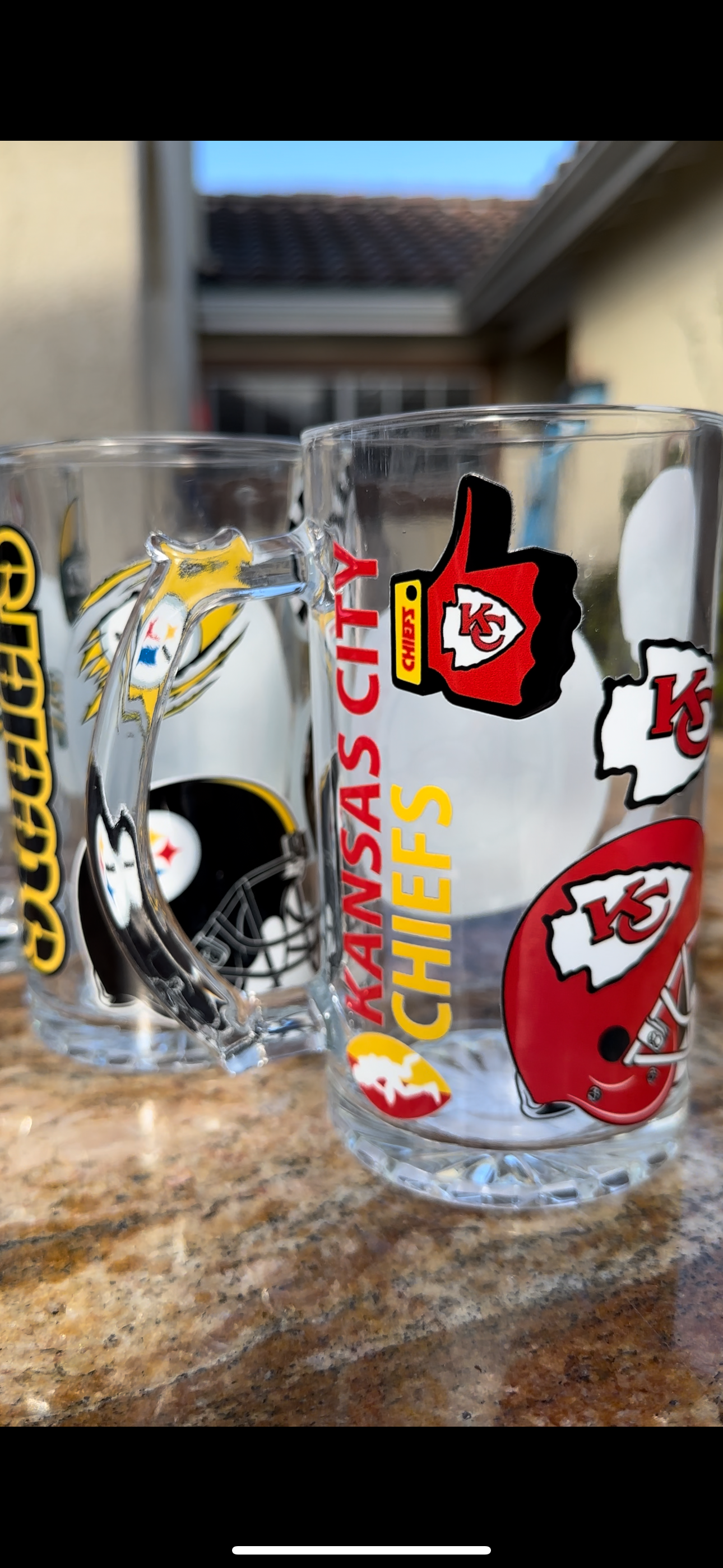 Football Beer Mugs