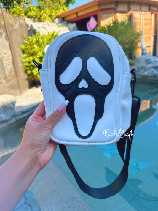 Scream White Crossbody bag