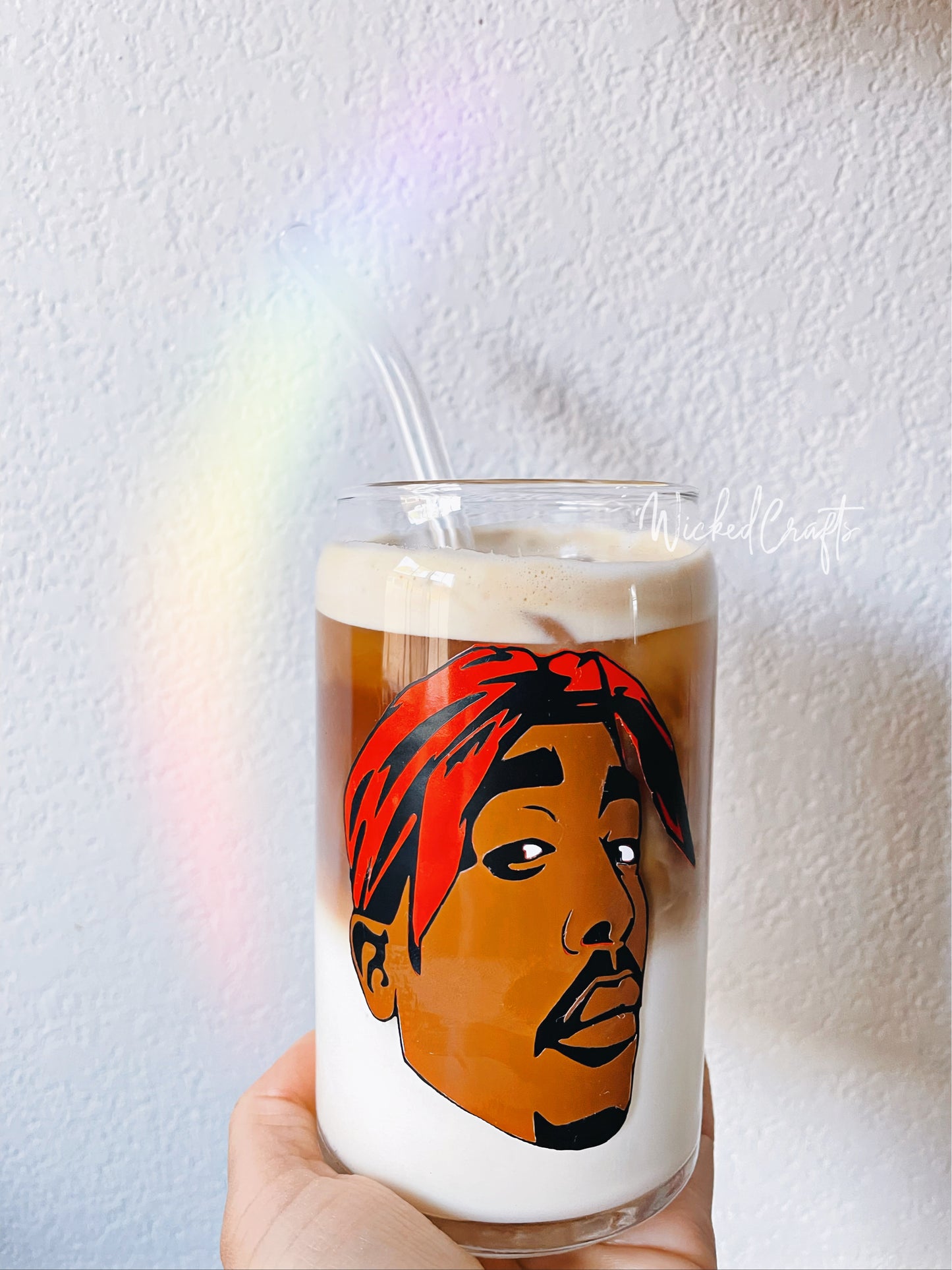 TUPAC 16oz Glass