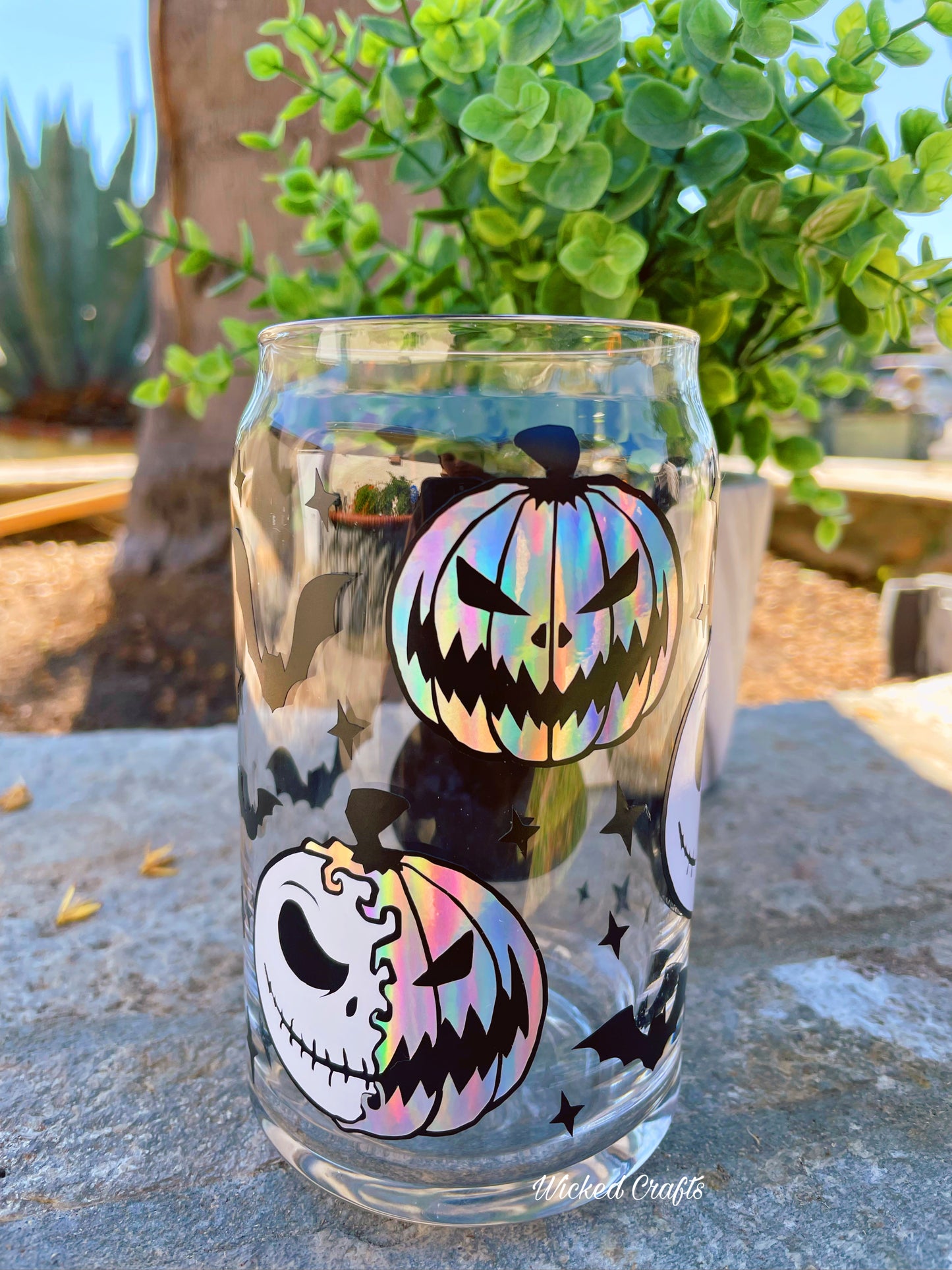 Jack Holographic 16oz Glass