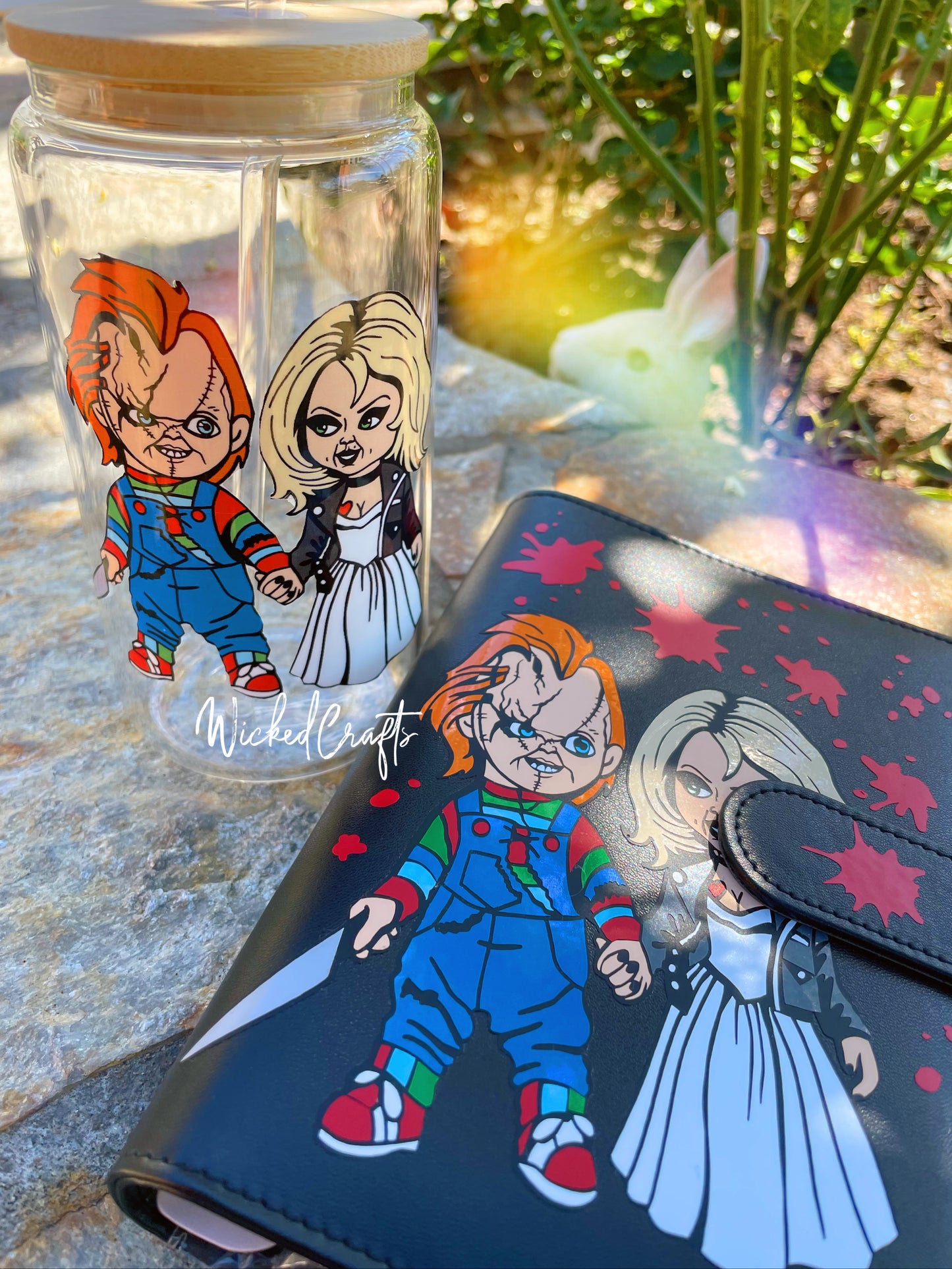 Chucky & Tiffany Glass