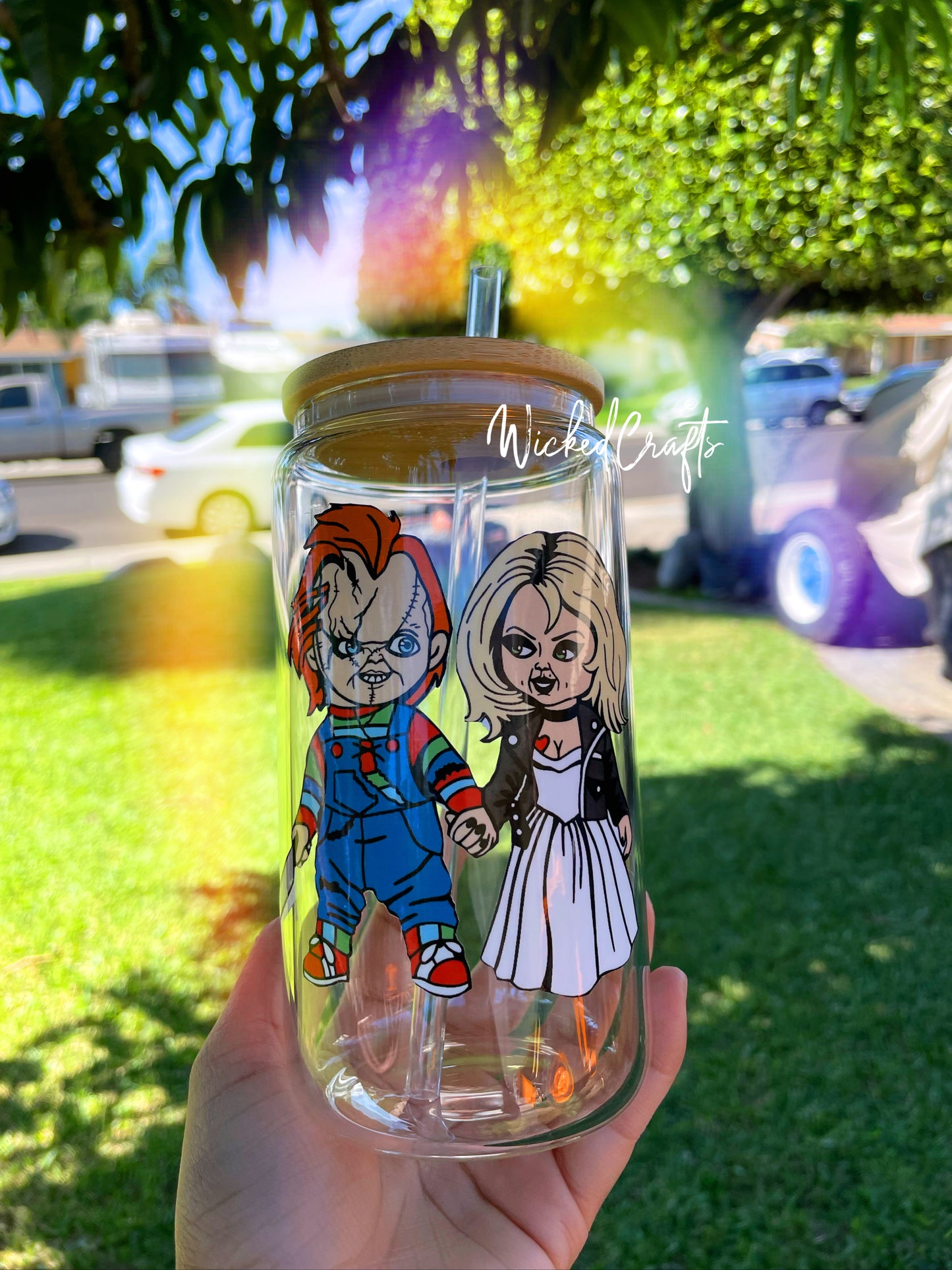 Chucky & Tiffany Glass